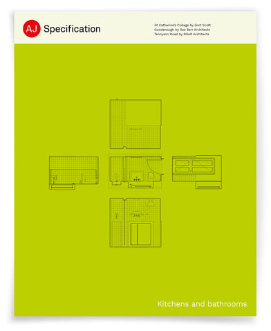 AJ Specification Mar 2023: Kitchens and bathrooms